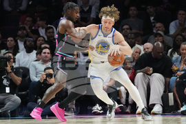 Warriors Heat Basketball