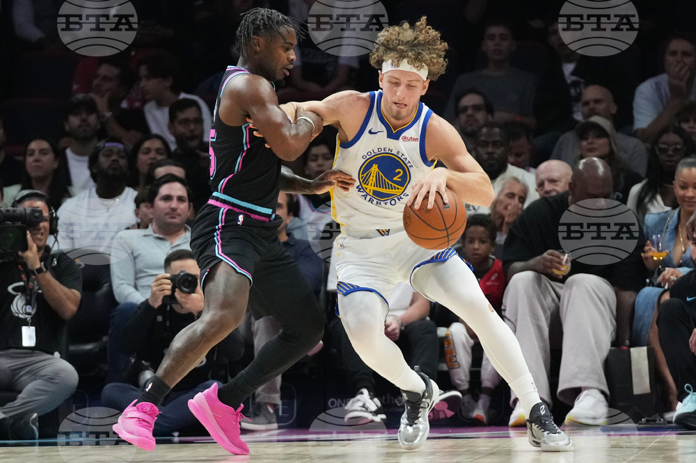 Warriors Heat Basketball