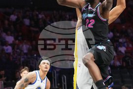 Warriors Heat Basketball