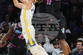 Warriors Heat Basketball