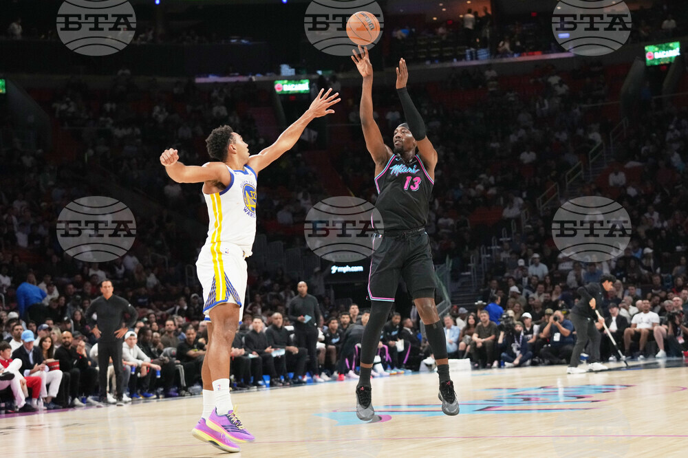 Warriors Heat Basketball