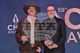 59th Annual CMA Awards - Press Room