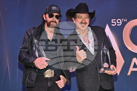 59th Annual CMA Awards - Press Room
