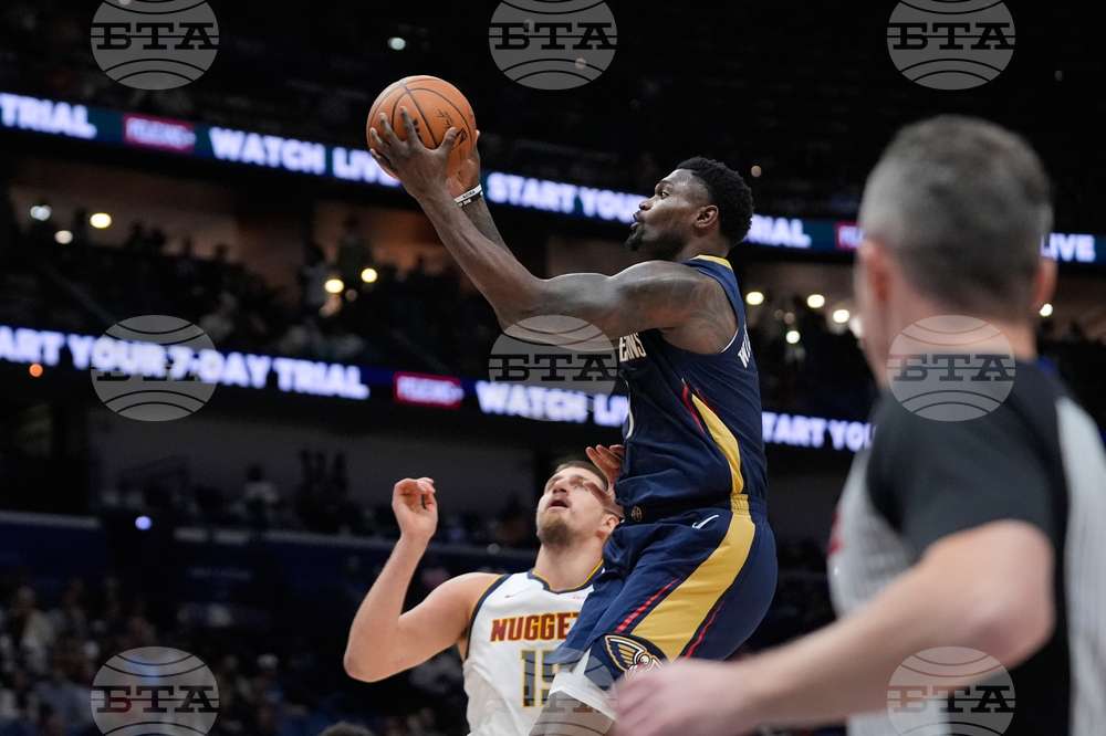 Nuggets Pelicans Basketball