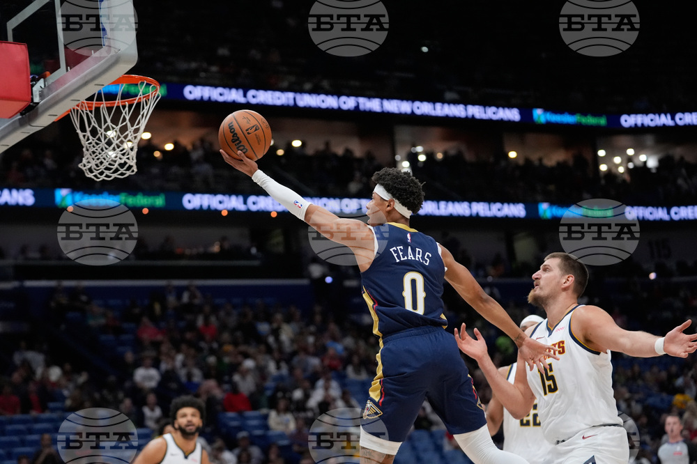 Nuggets Pelicans Basketball