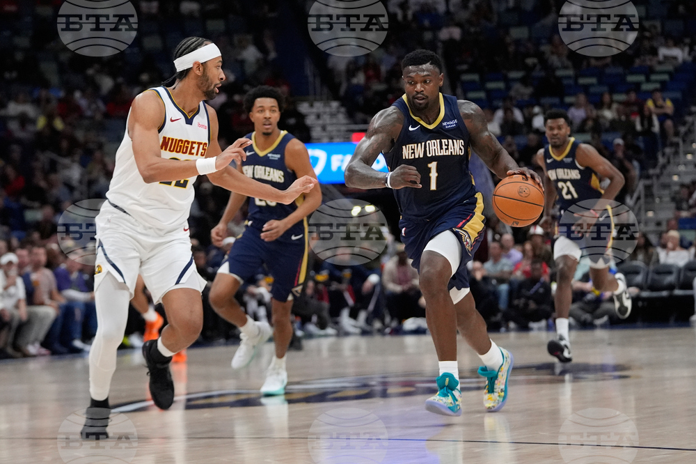 Nuggets Pelicans Basketball