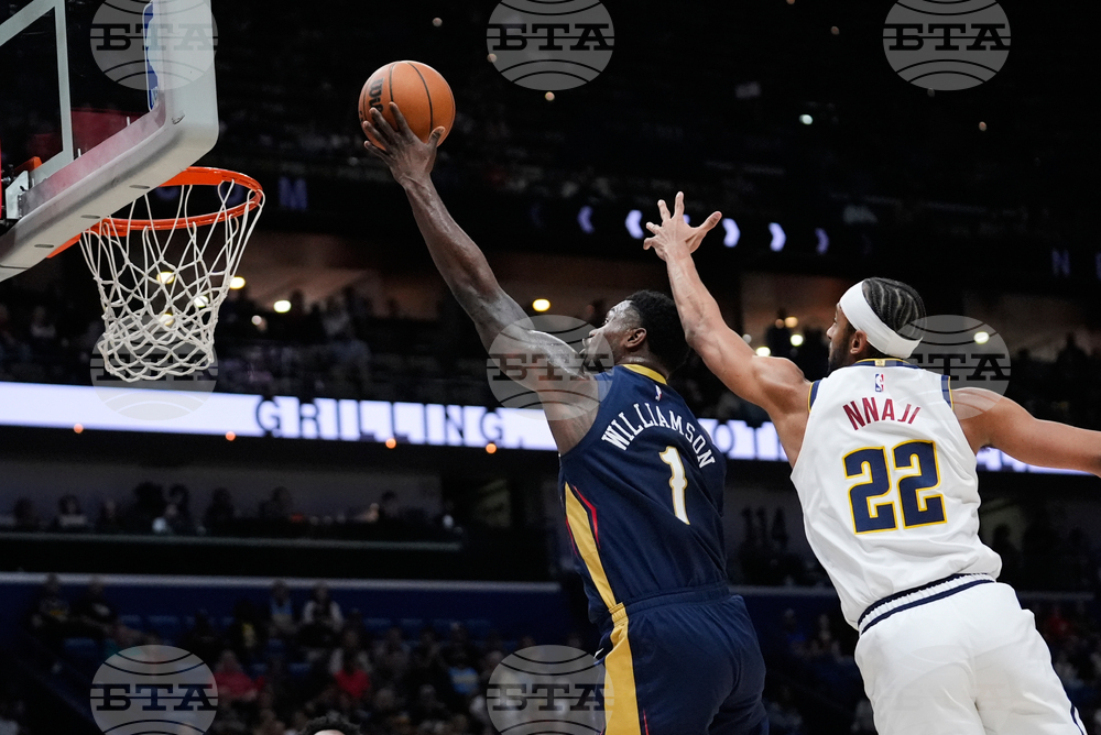 Nuggets Pelicans Basketball