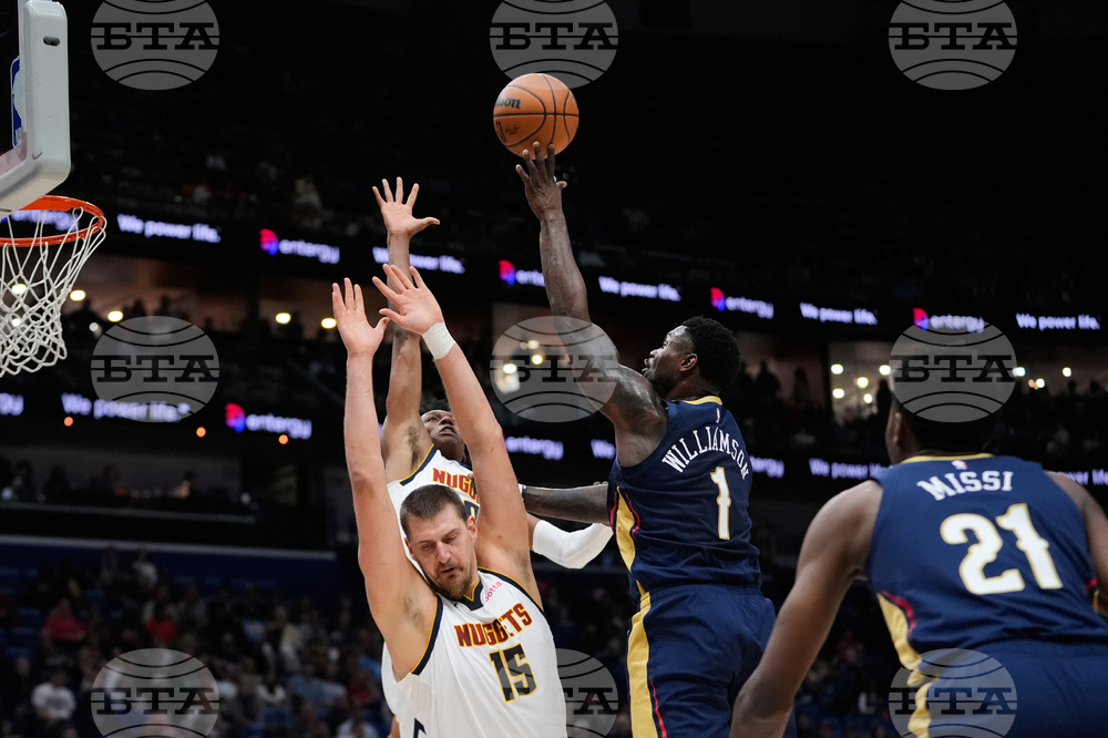 Nuggets Pelicans Basketball