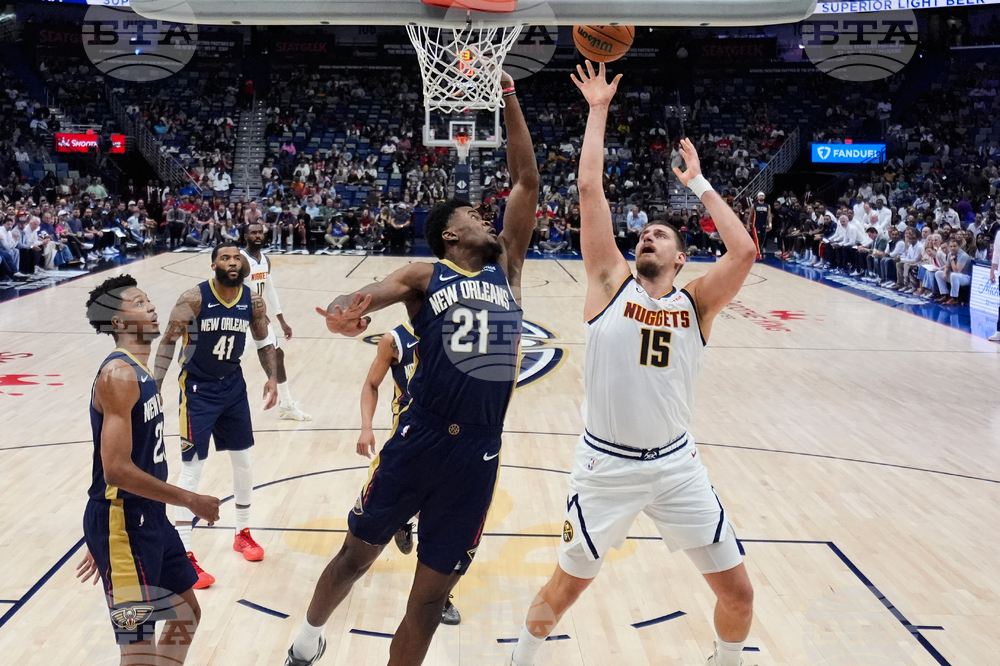 Nuggets Pelicans Basketball