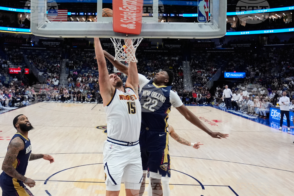 Nuggets Pelicans Basketball