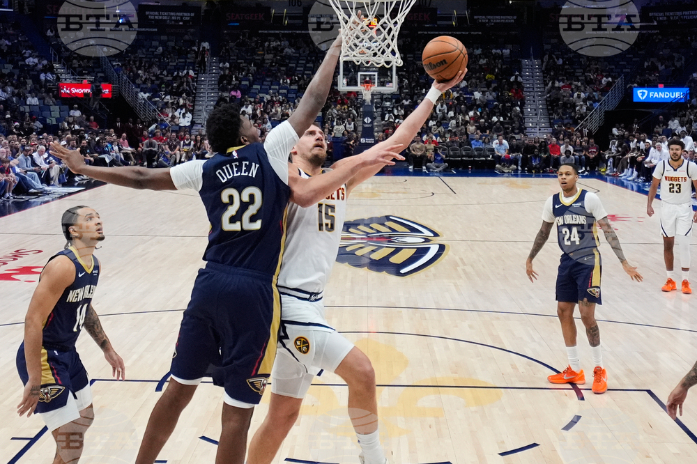 Nuggets Pelicans Basketball