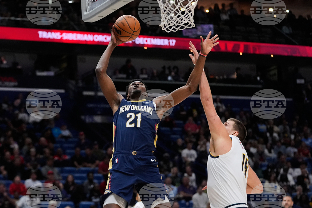 Nuggets Pelicans Basketball