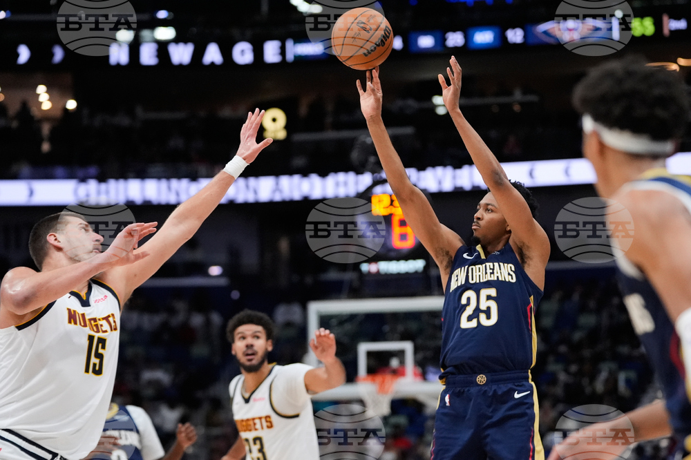 Nuggets Pelicans Basketball