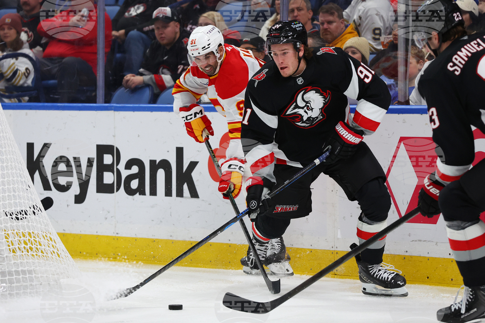 Flames Sabres Hockey