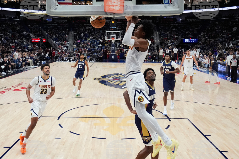 Nuggets Pelicans Basketball