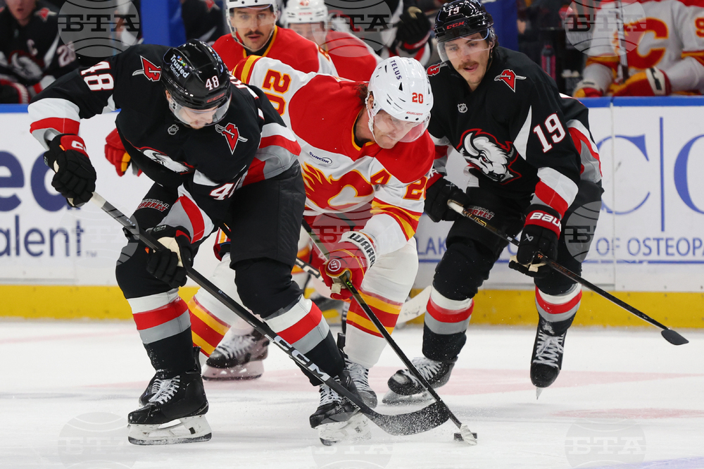 Flames Sabres Hockey