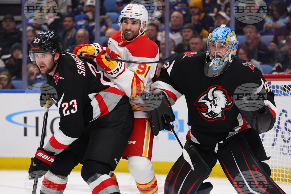 Flames Sabres Hockey