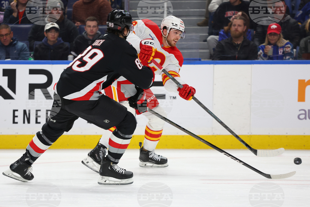 Flames Sabres Hockey