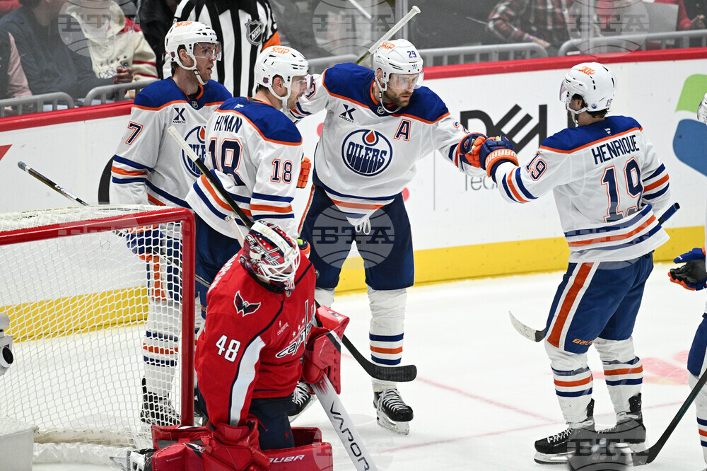 Oilers Capitals Hockey