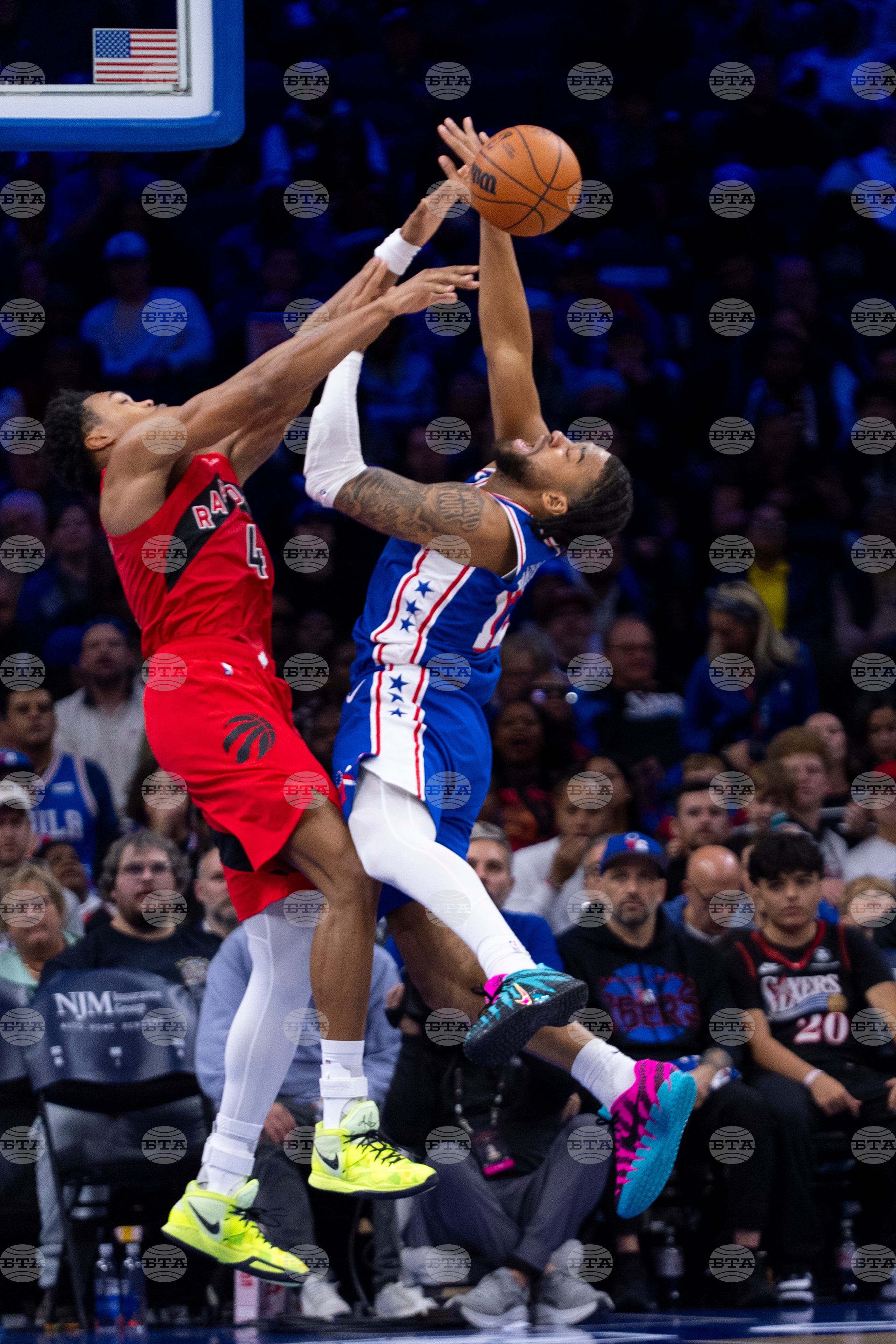 Raptors 76ers Basketball