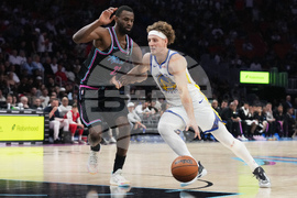 Warriors Heat Basketball