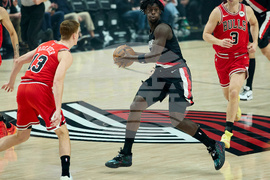 Trail Blazers Bulls Basketball