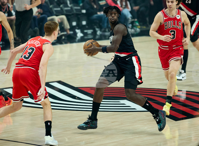 Trail Blazers Bulls Basketball