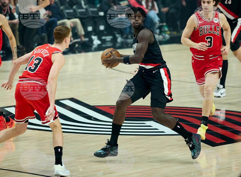 Trail Blazers Bulls Basketball