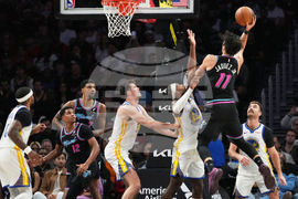 Warriors Heat Basketball