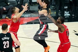 Trail Blazers Bulls Basketball