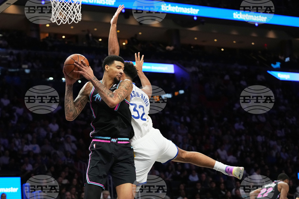 Warriors Heat Basketball