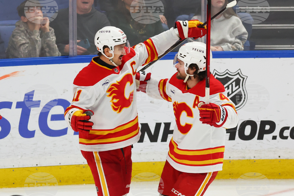 Flames Sabres Hockey