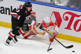 Flames Sabres Hockey