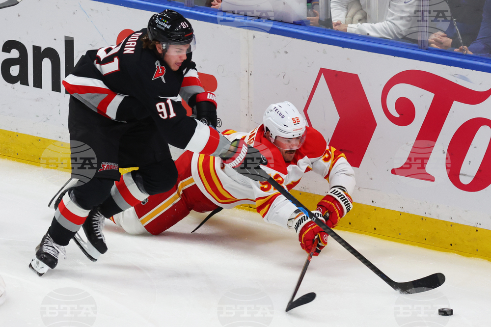 Flames Sabres Hockey