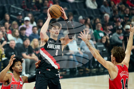 Trail Blazers Bulls Basketball
