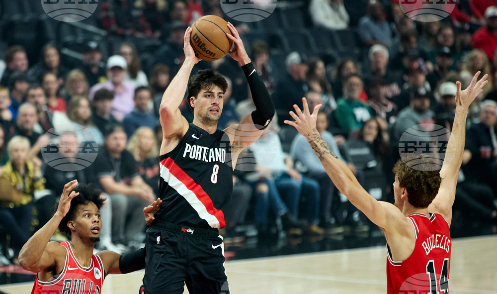 Trail Blazers Bulls Basketball