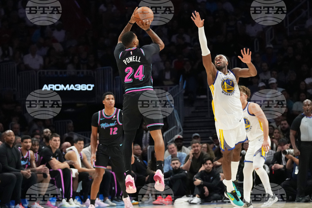 Warriors Heat Basketball