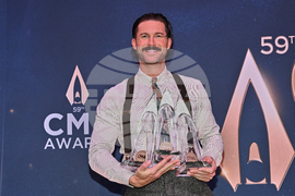 59th Annual CMA Awards - Press Room