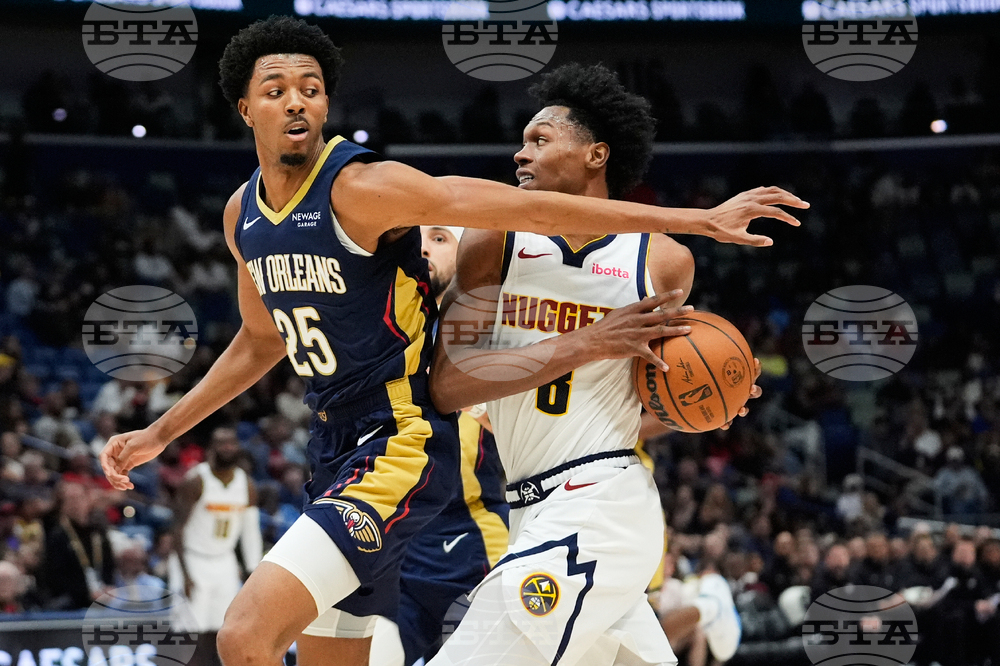 Nuggets Pelicans Basketball