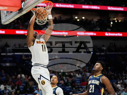Nuggets Pelicans Basketball