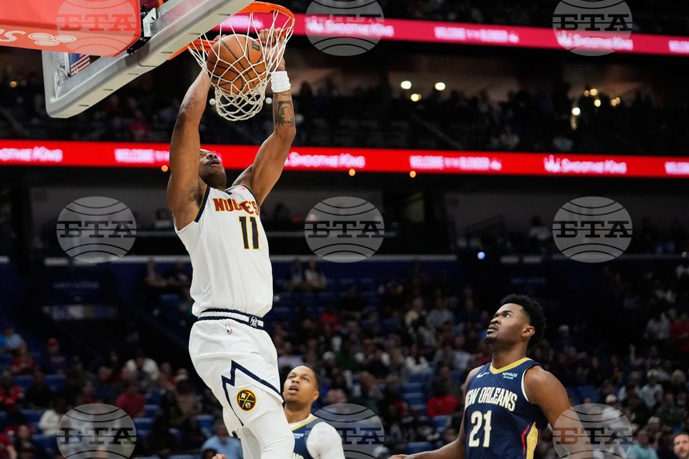 Nuggets Pelicans Basketball