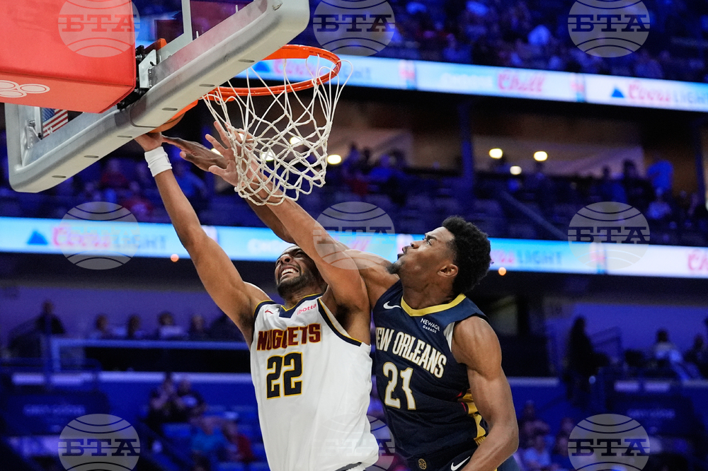 Nuggets Pelicans Basketball