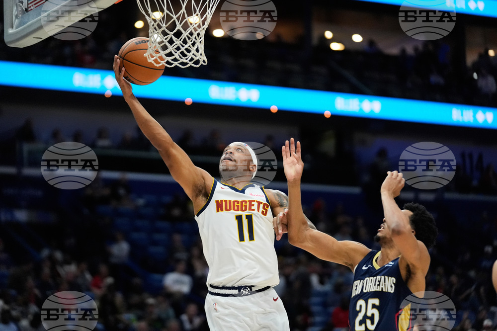 Nuggets Pelicans Basketball