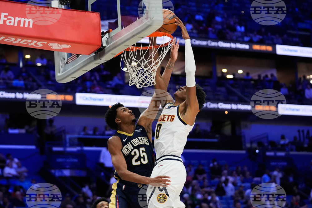 Nuggets Pelicans Basketball