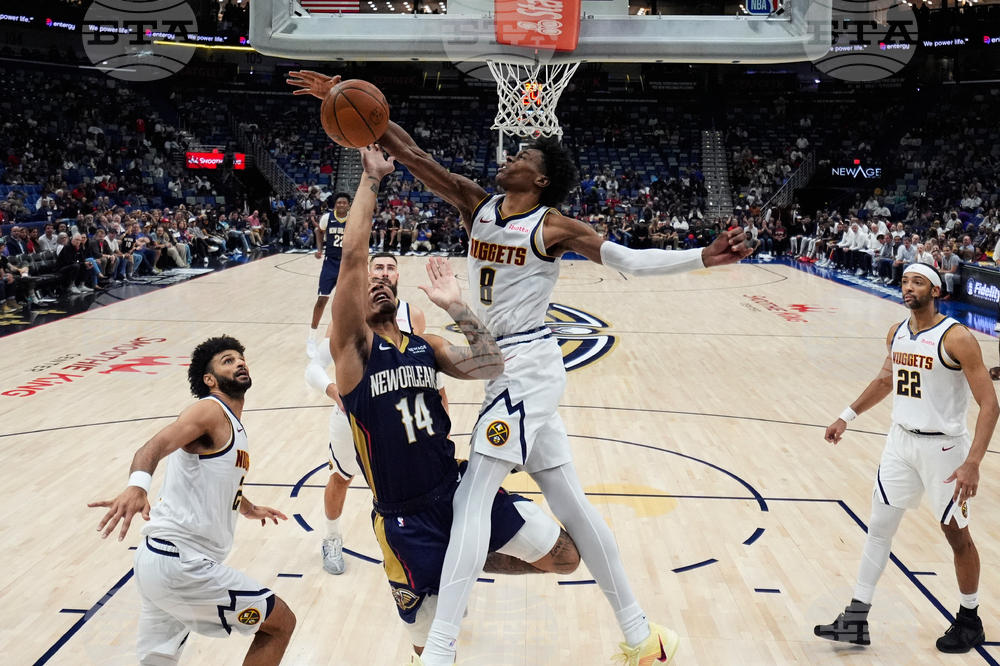 Nuggets Pelicans Basketball