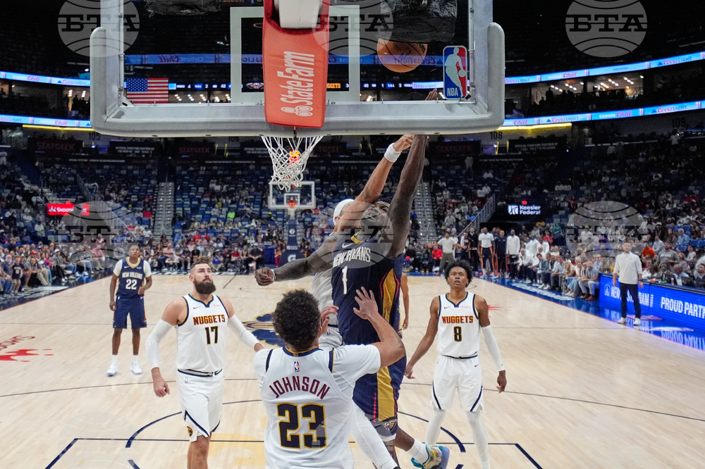 Nuggets Pelicans Basketball