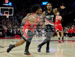 Bulls Trail Blazers Basketball