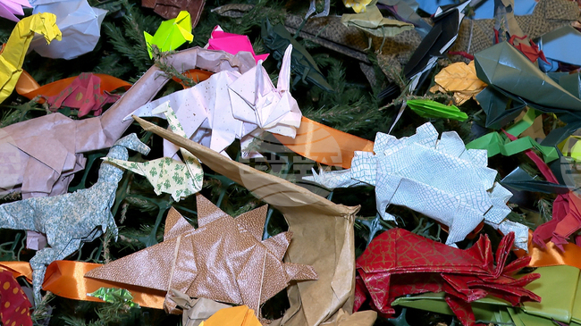 Origami Holiday Tree