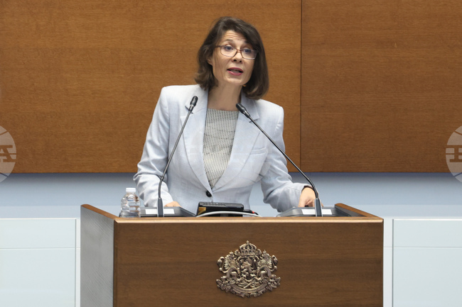 Левски мечтае за една държава, в която живеем ние в момента, заяви Елисавета Белобрадова в декларация от името на ПП-ДБ