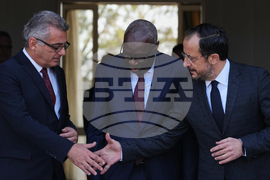 CORRECTION Cyprus Peace Talks